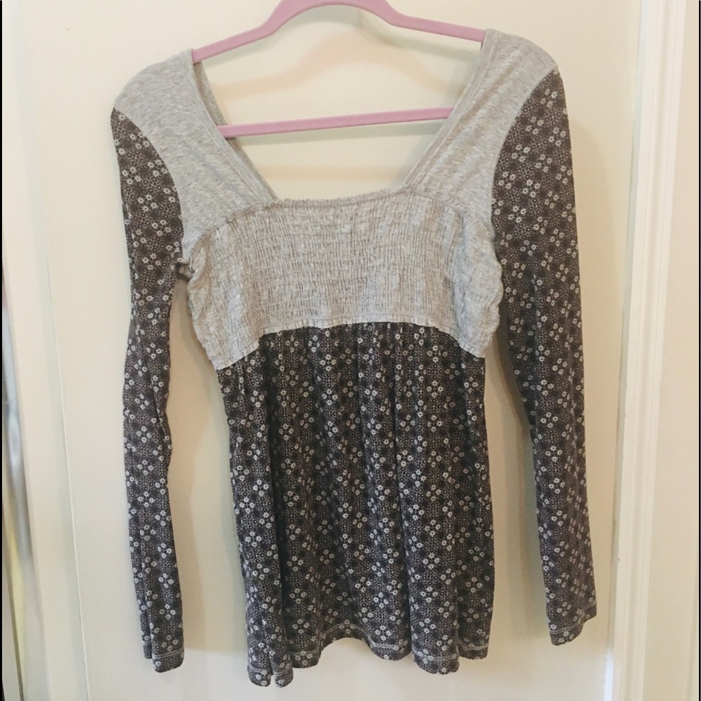 Boho Style Tunic Length Shirt